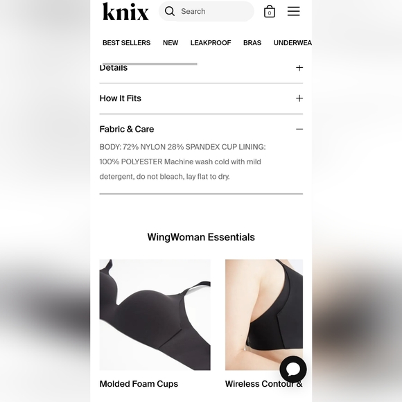 Knix Wingwoman Contour bra - Picture 10 of 12